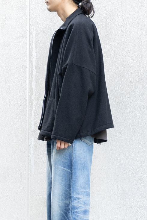 【Blanc YM】"CASHMERE ZIP JACKET"
